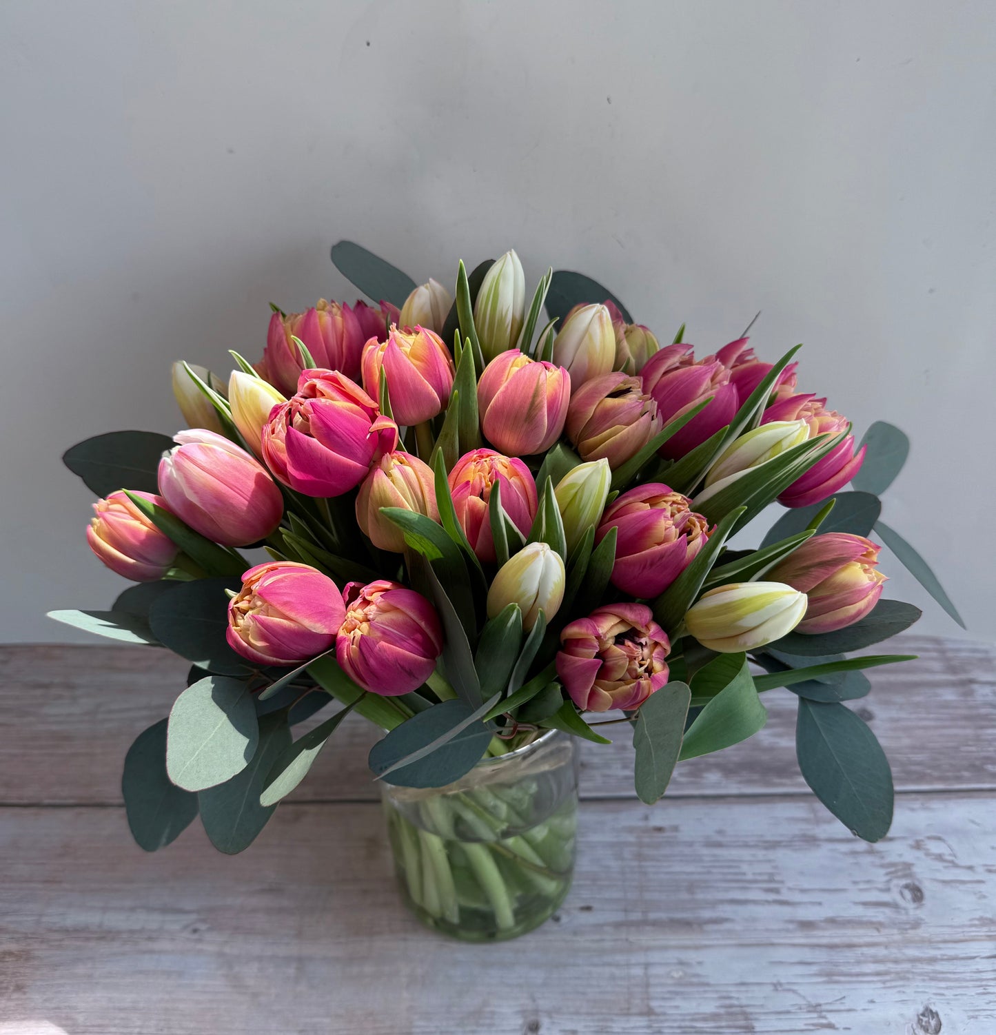 Just Tulips (vase arrangement)