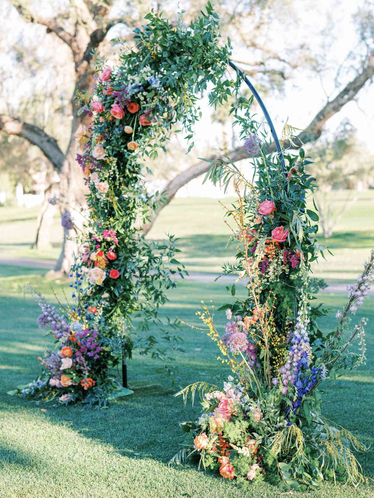 Wedding Arch flowers arrangement