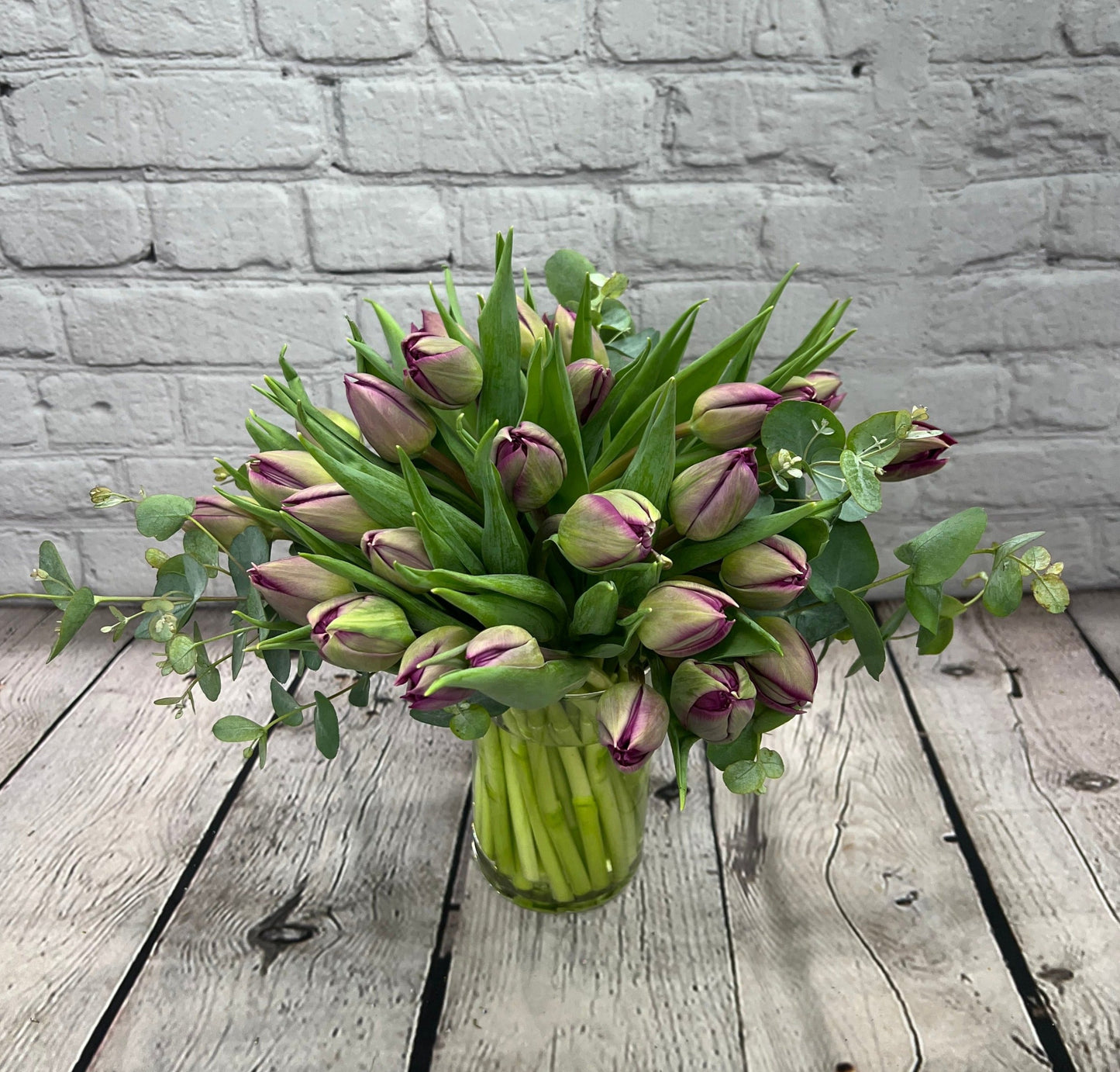 Just Tulips (vase arrangement)