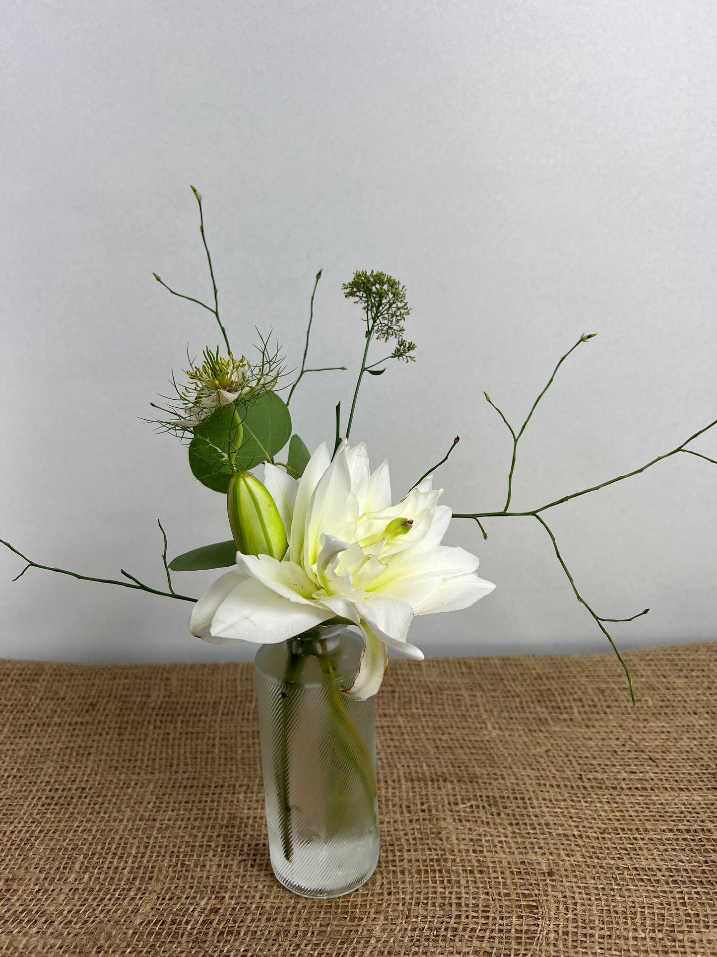Small buds vase arrangement (Set of 4)