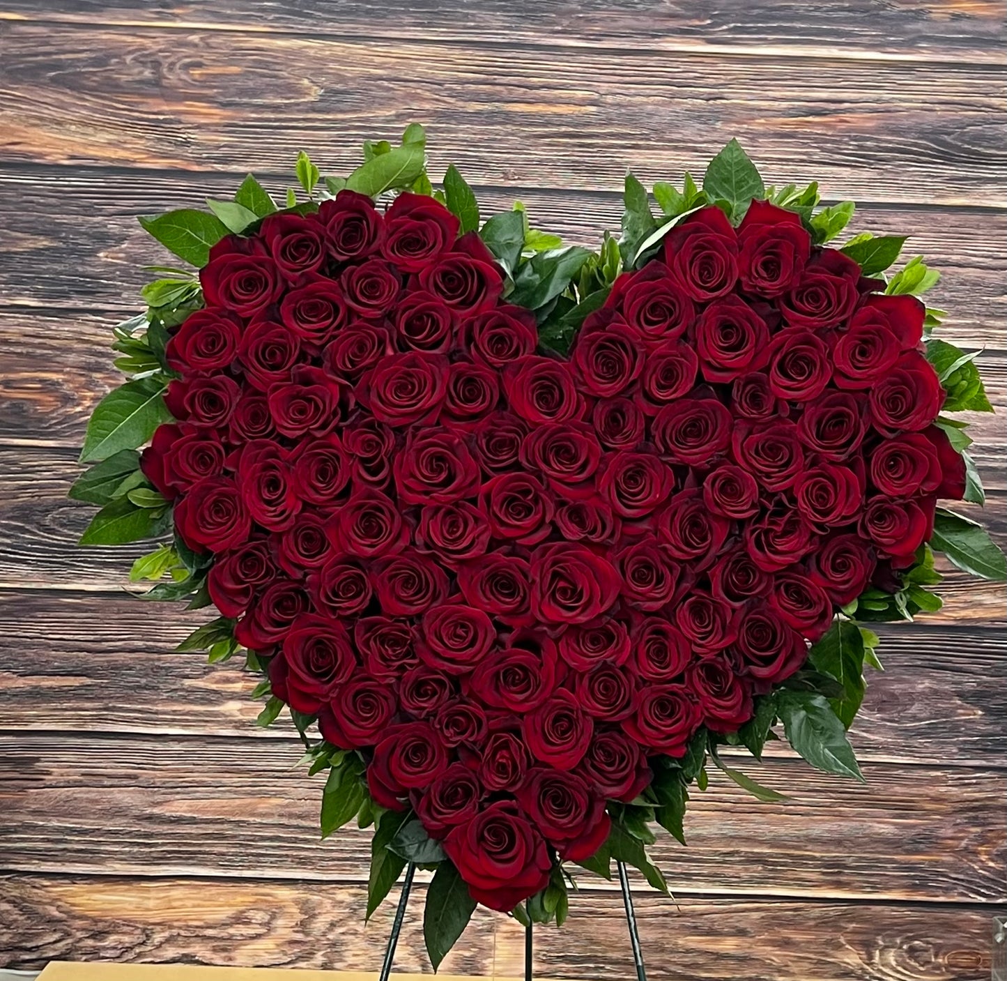 Sympathy Full Heart Standing Spray