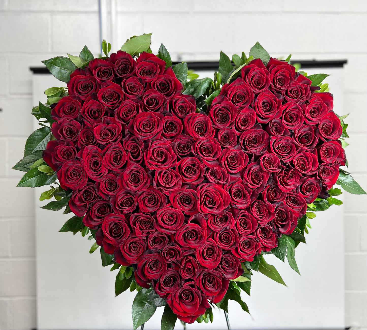 Sympathy Full Heart Standing Spray