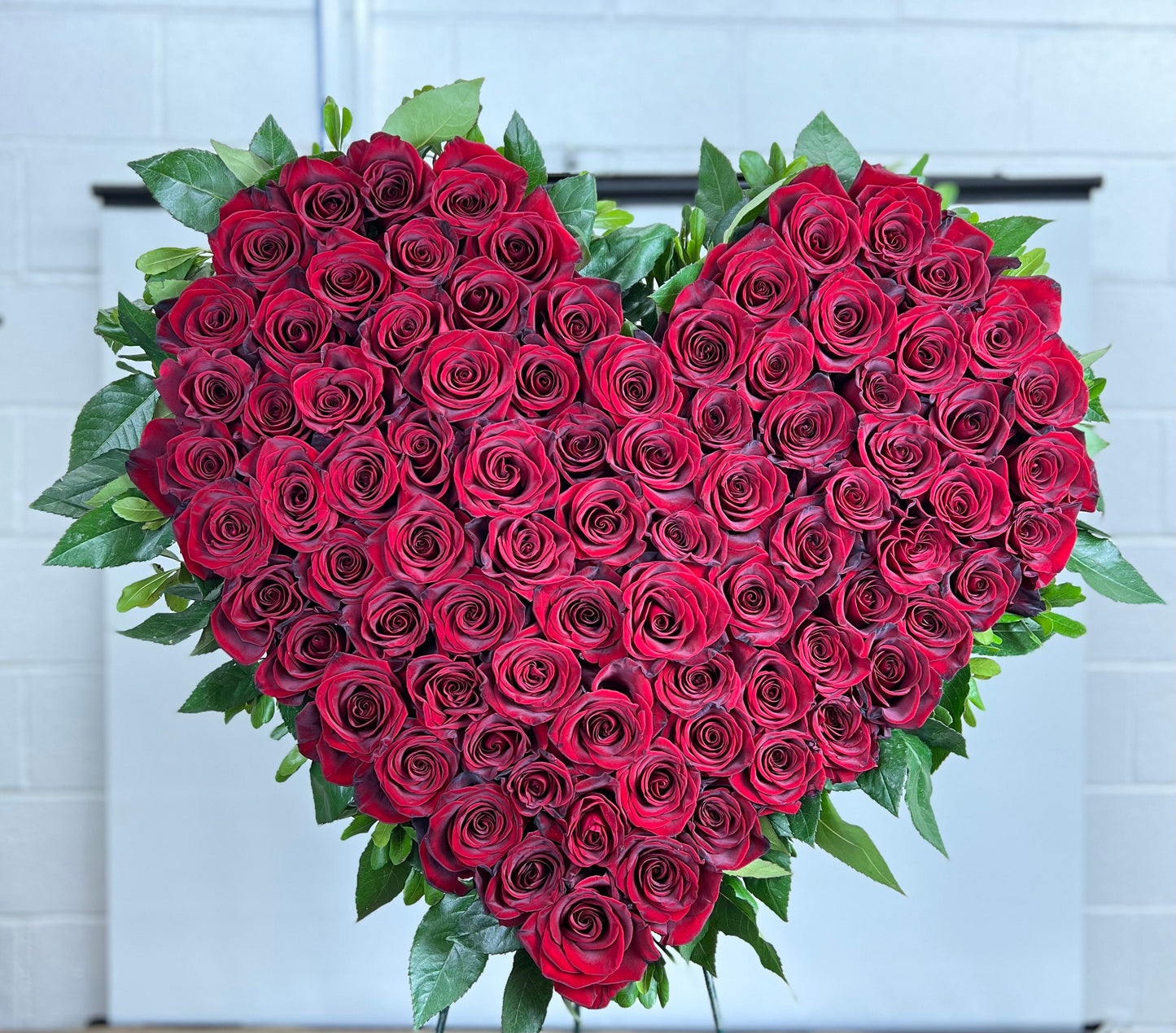 Sympathy Full Heart Standing Spray