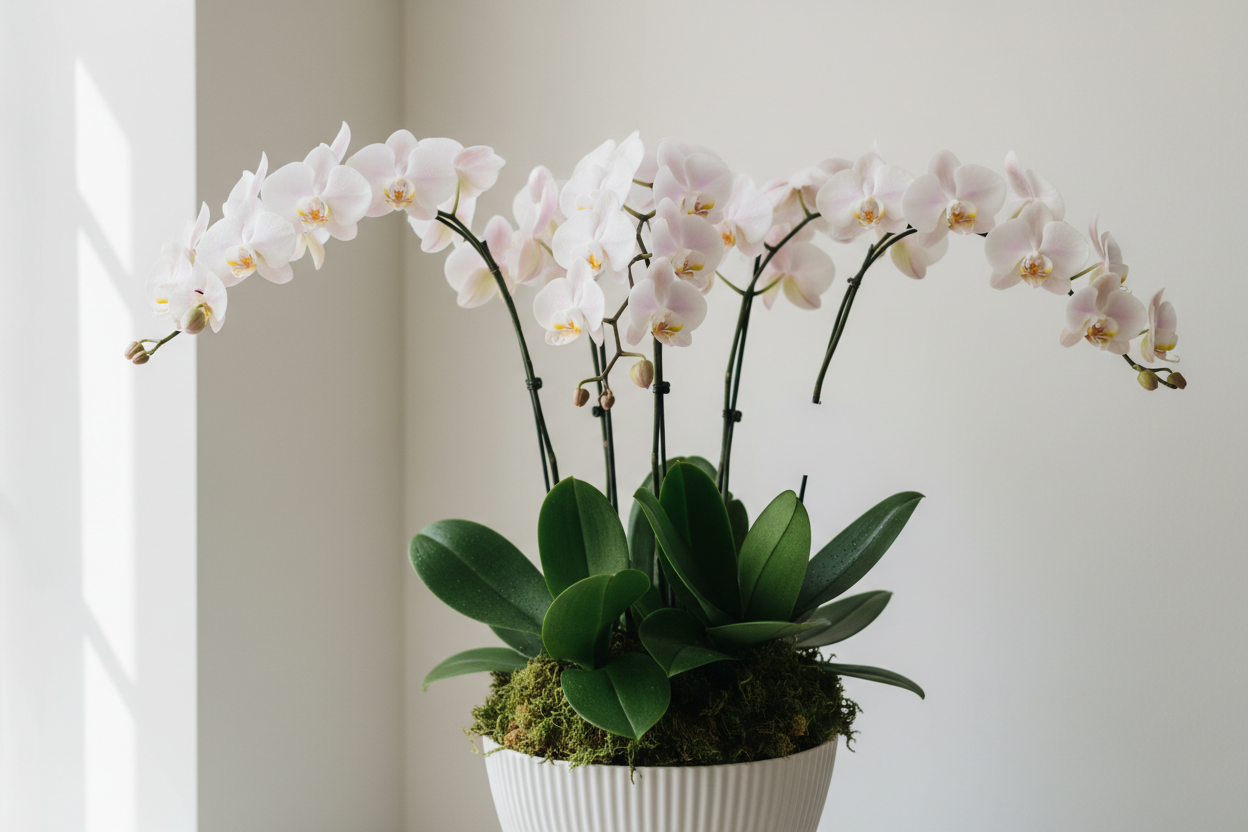 orchid arrangement