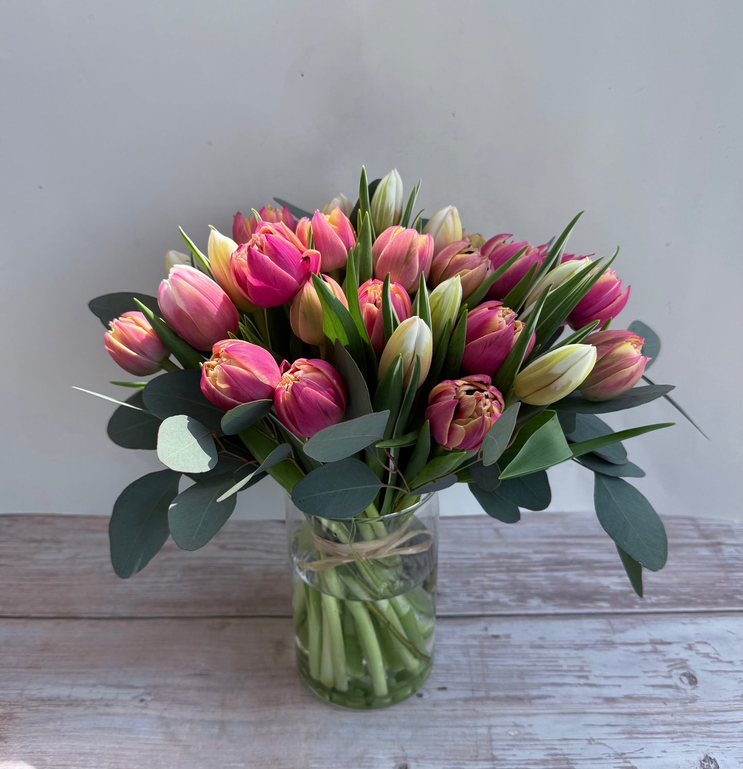 Just Tulips (vase arrangement)