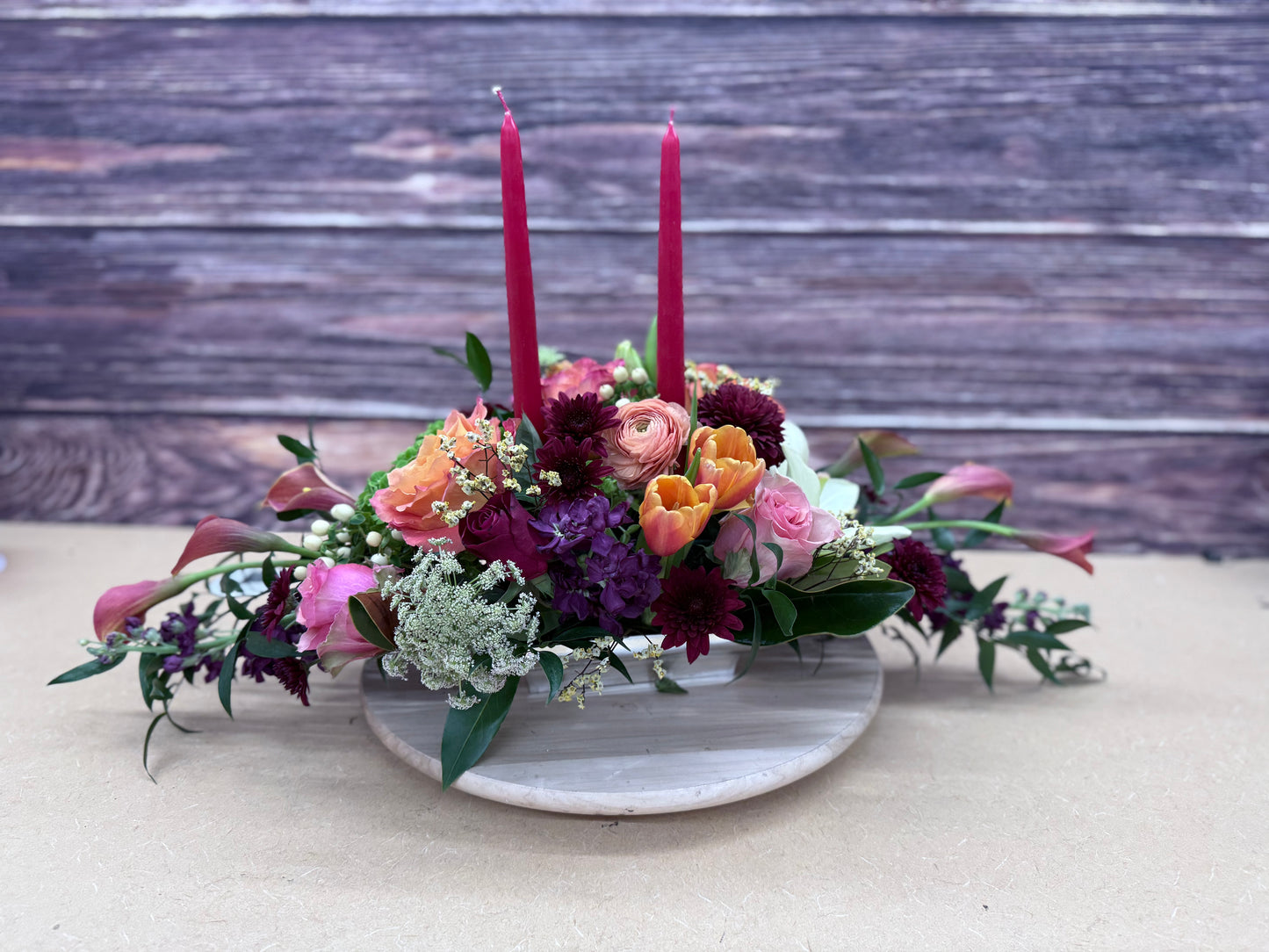 Dinner Table Centerpiece