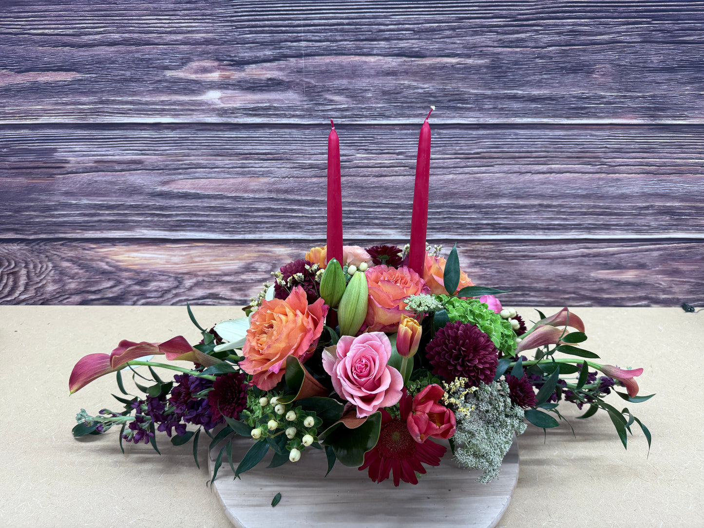 Dinner Table Centerpiece