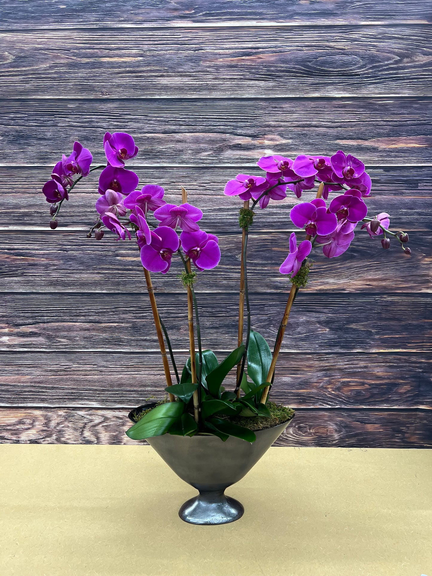 Lulu's signature Orchid Arrangement