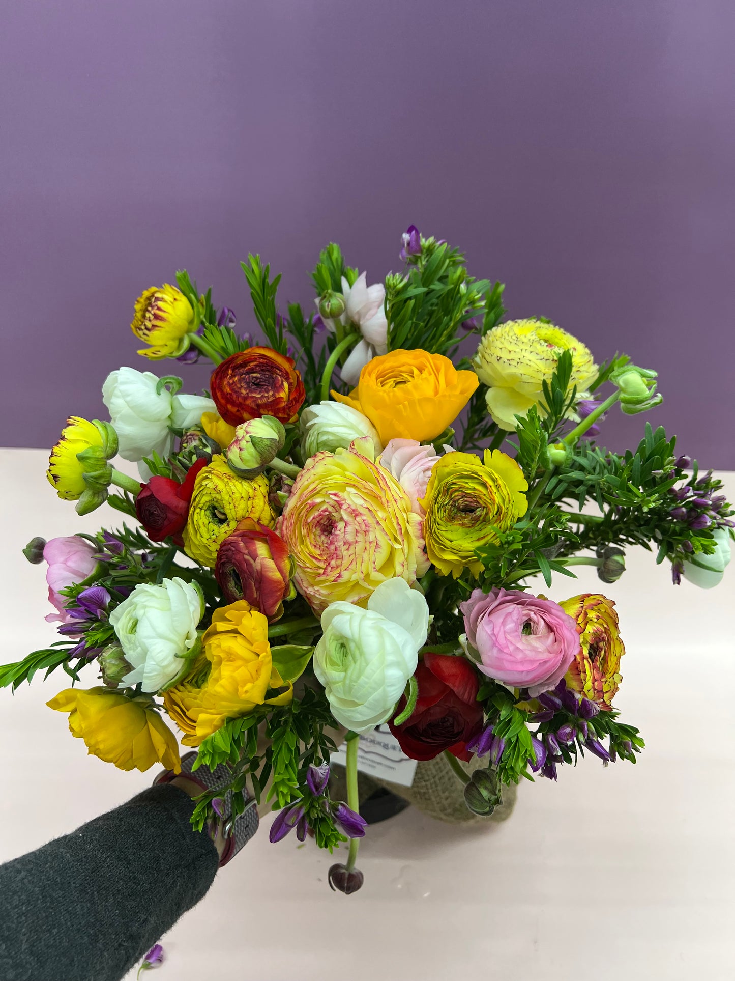 Ranunculus Hand-tied Bouquet