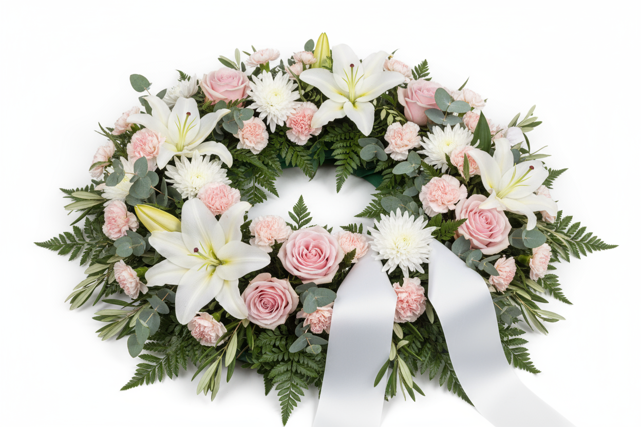sympathy wreath